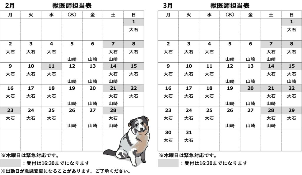 2026年2月3月出勤表